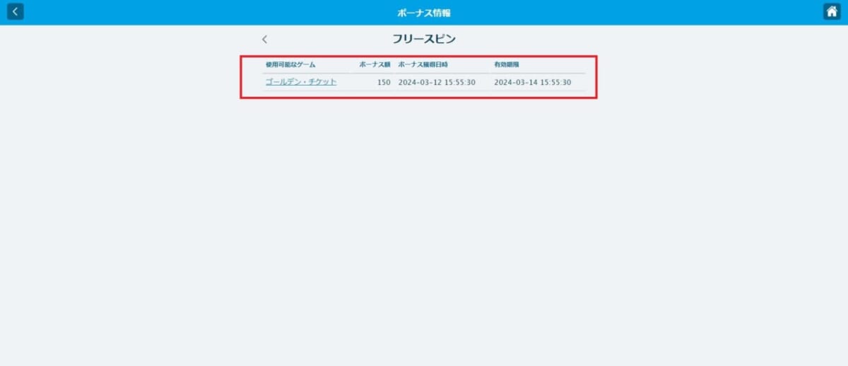 ゴールデンチケット