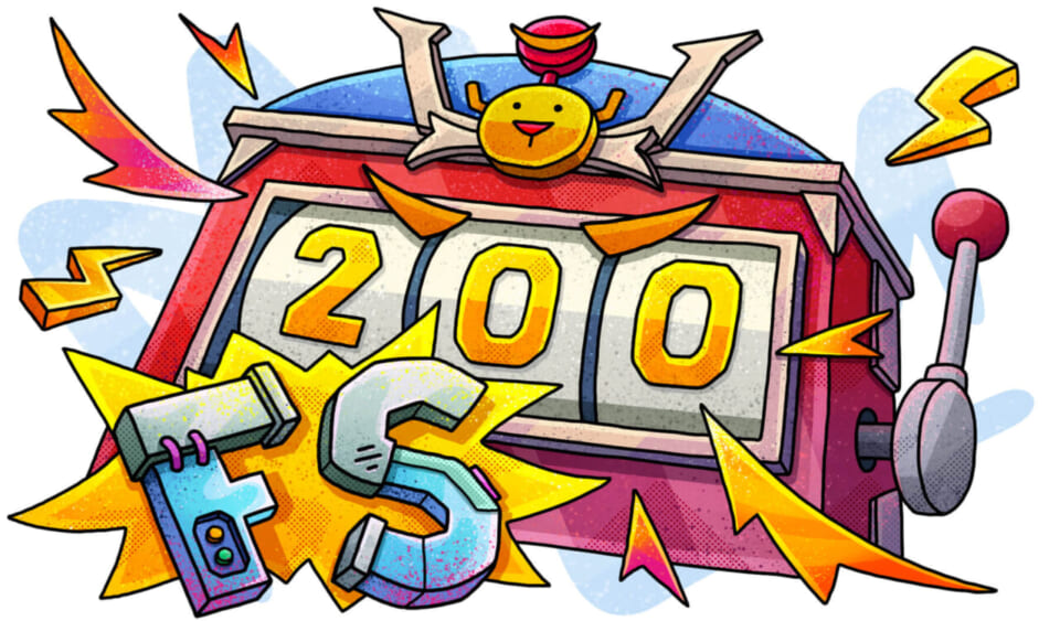 テッドベットカジノの初回入金ボーナスフリースピン(200FS)
